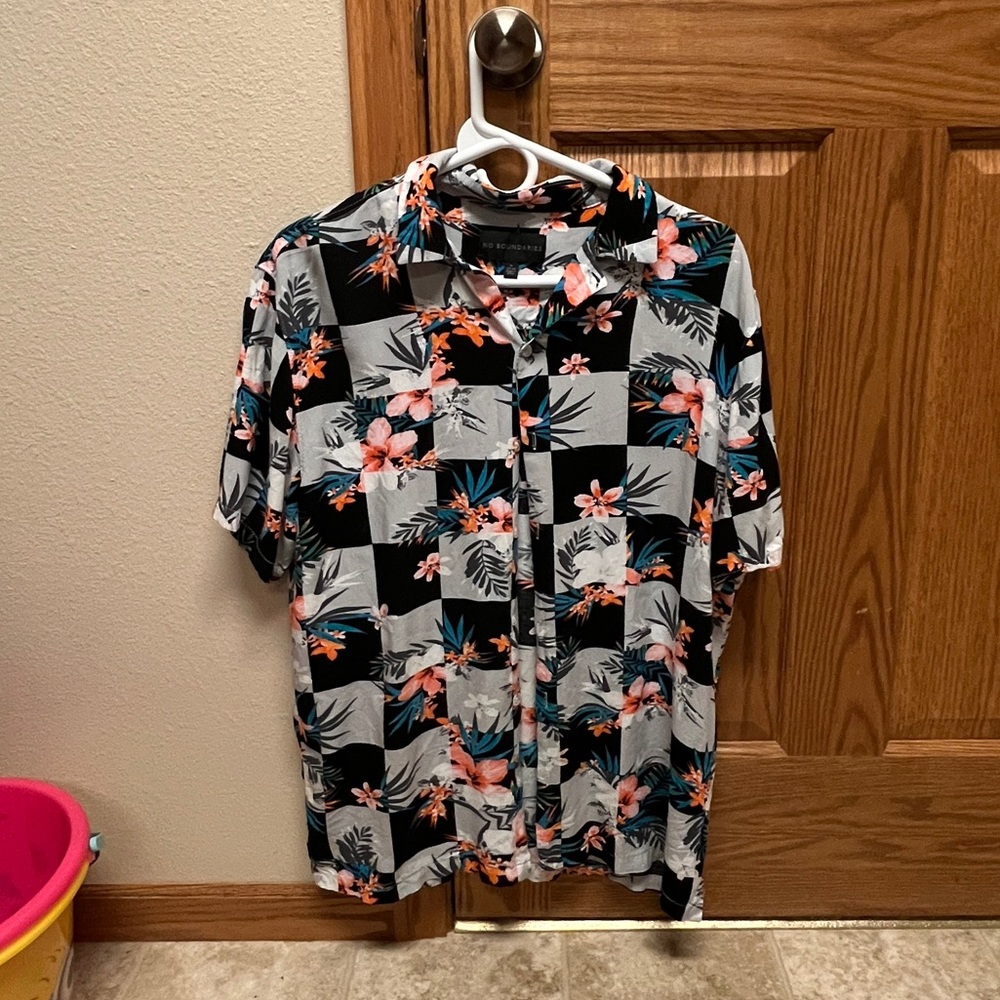 NO BOUNDARIES Hawaiian Polo